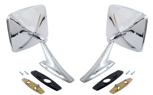 OER Right and Left Hand Outer Door Mirror Set For 1973-1987 Chevy and GMC Trucks