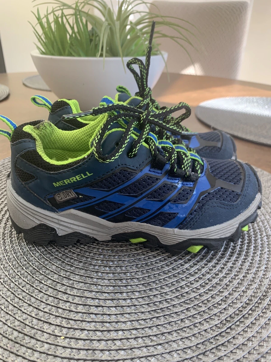 Merrell Moab FST Low Waterproof Hiking Shoe MC57965 Boys Size US