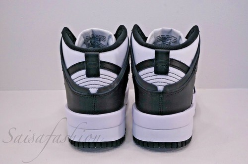 Nike Dunk High Up Black White Panda Sneakers DH3718-104 Women's Size 5 - Picture 5 of 10