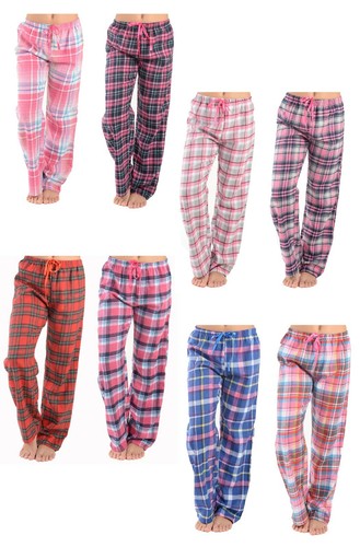 2 Pack Pajama Pants, Women's 
