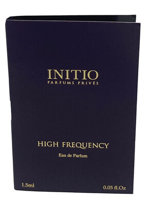 Initio Parfums Prives High Frequency 0.05 oz 1.5 ml EDP Spray Mini Travel Sample