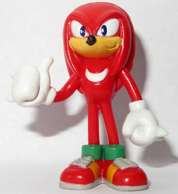 KNUCKLES 1,5'' 2003! BLIND BOX PRIZE SONIC THE HEDGEHOG JAPAN FIGUR SEGA TOYS
