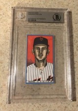 Nolan Ryan Original Art Sketch Card New York Mets MLB HOF Beckett BAS True 1/1