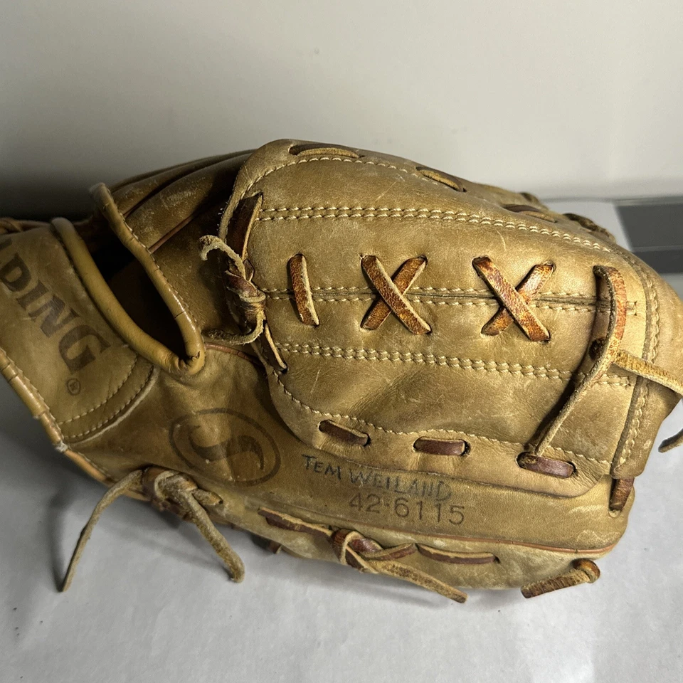 Guante de béisbol Spalding modelo 42-3625 Nolan Ryan - personal asesor - derecho Foto 4 de 4