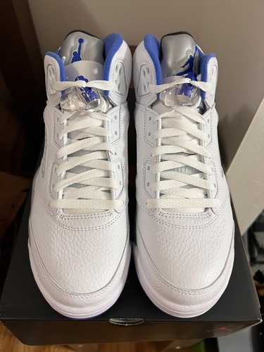 Nike Air Jordan 5 Retro White Stealth (2021) DD0587-140 Men's 7.5. - 第 3/10 張圖片
