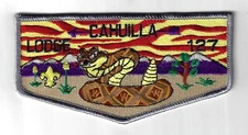 OA Cahuilla Lodge 127 S34 Flap GRY Bdr. Riverside County Council 45 Redlands, CA
