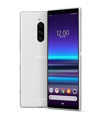 SONY XPERIA 1 AU SOV40 Unlocked White Cell phone Smartphone