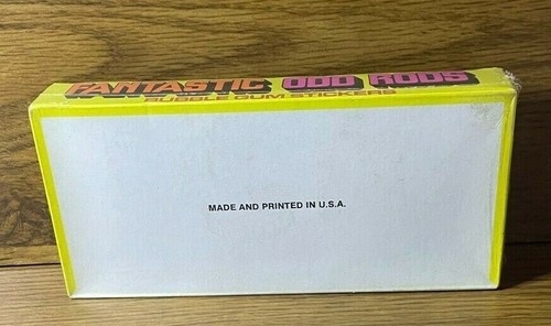 1973 Donruss Fantastic Odd Rods Trading Card Box - Picture 6 of 6