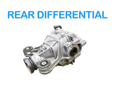 17-18 Jaguar F-Pace Rear Differential Axle Carrier 3.73 Ratio