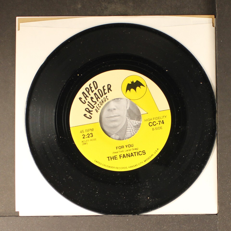 FANATICS good men / for you CAPED CRUSADER 7" Single 45 RPM eBay