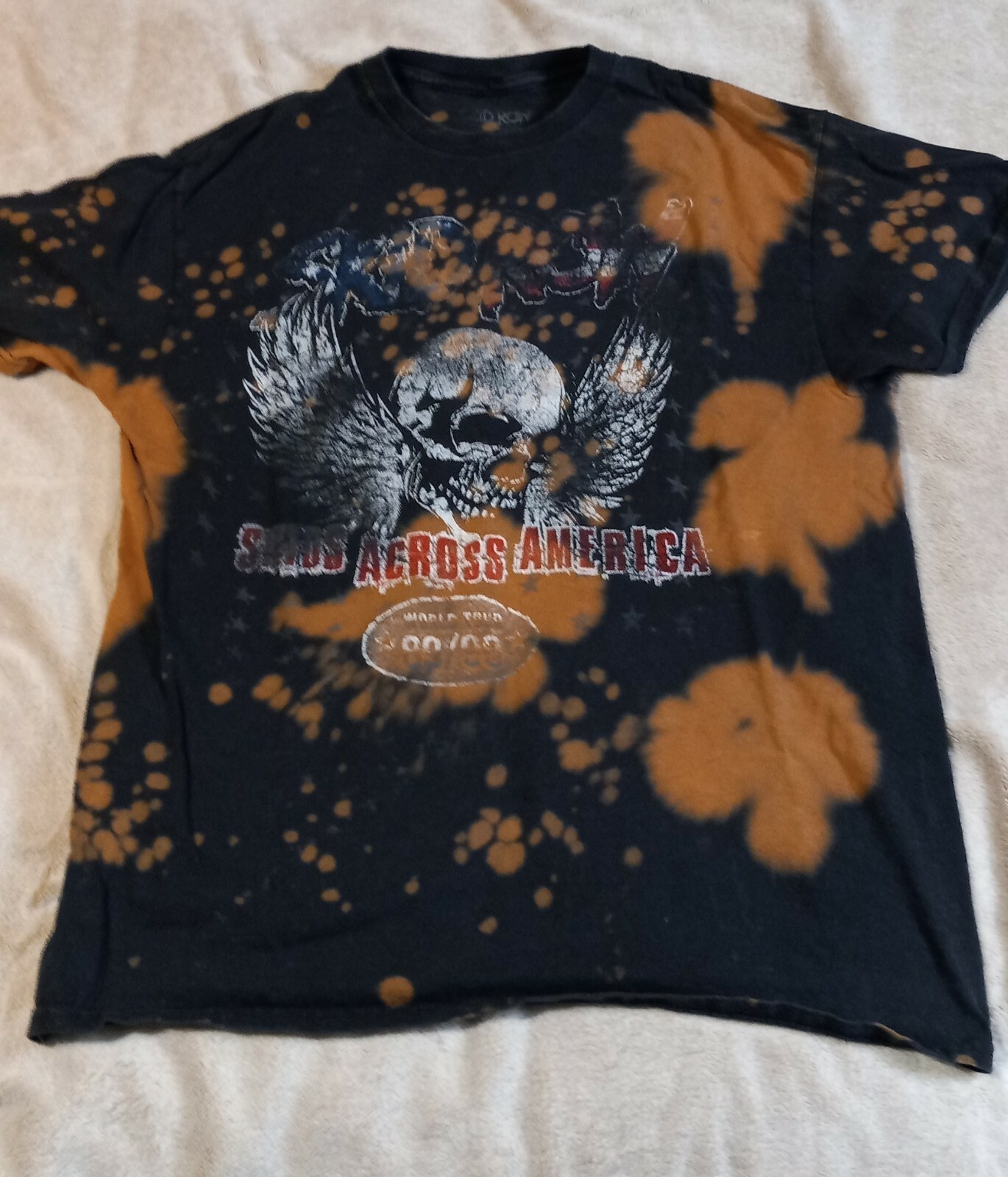 FILA 6 magliette varie Skid Row Pepsi Dr Pepper Disney Gildan Suicide Squad