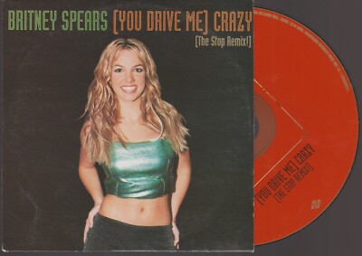 Britney Spears Crazy Cd Single Cardsleeve Kartontasche - Madcjay