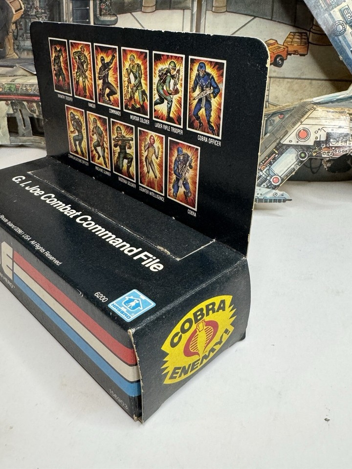 GI Joe 1982 Sears Cobra Missile Command Headquarters Playset & File ...