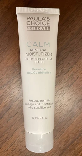 PAULA'S CHOICE CALM Mineral Moisturizer SPF 30-Normal To Oily/Comb-Exp 01/25-New
