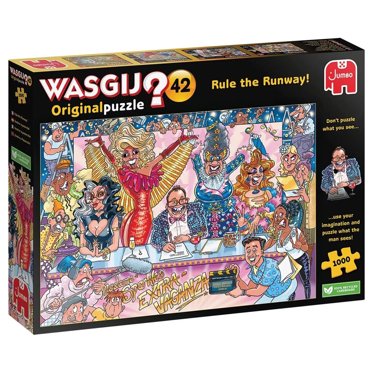WASGIJ? Original 42 Rule the Runway! 1000 Pieces Jigsaw Puzzle