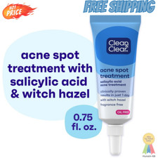 Clean Clear Advantage Acne Spot Treatment with Salicylic Acid Oil Free 0.75 oz