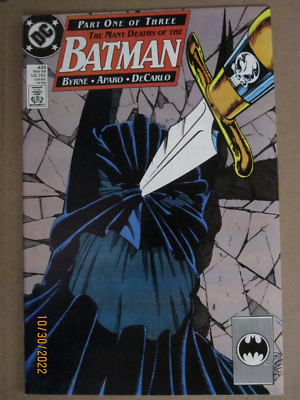 1989 DC COMICS BATMAN #433 THE MANY DEATHS OF THE BATMAN PART 1 OF