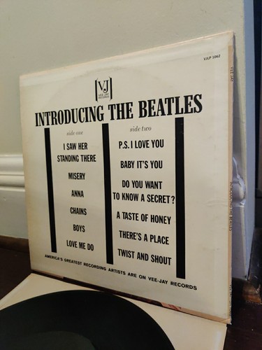THE BEATLES INTRODUCING THE BEATLES VEE-JAY VLP 1062 Original First Pressing NM - Picture 5 of 7