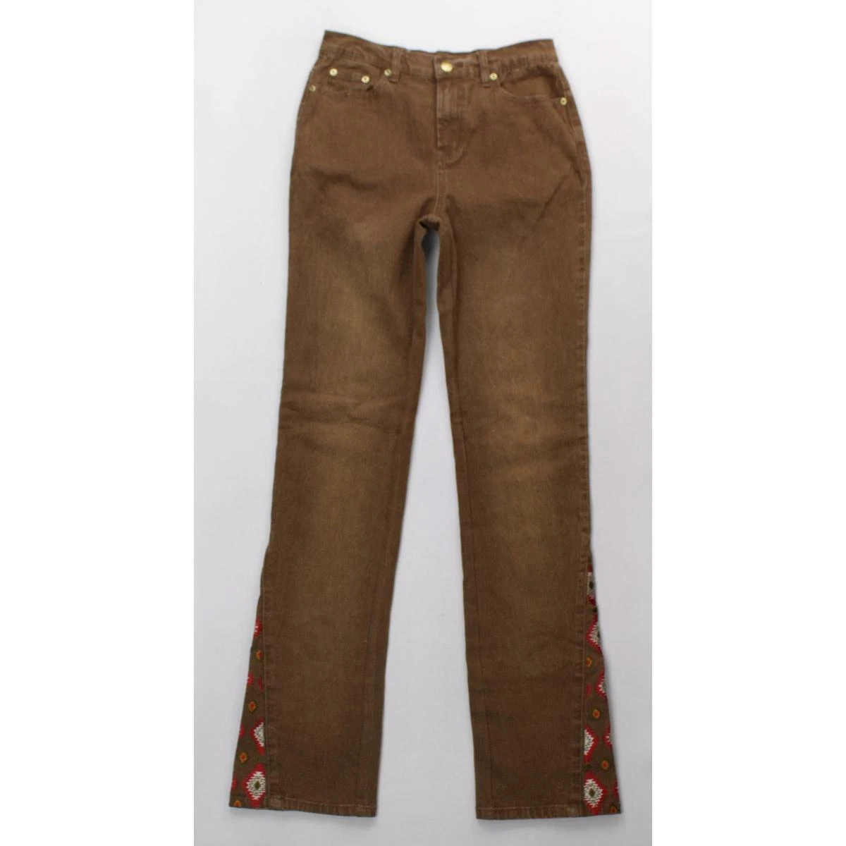 Diane gilman embroidered jeans store