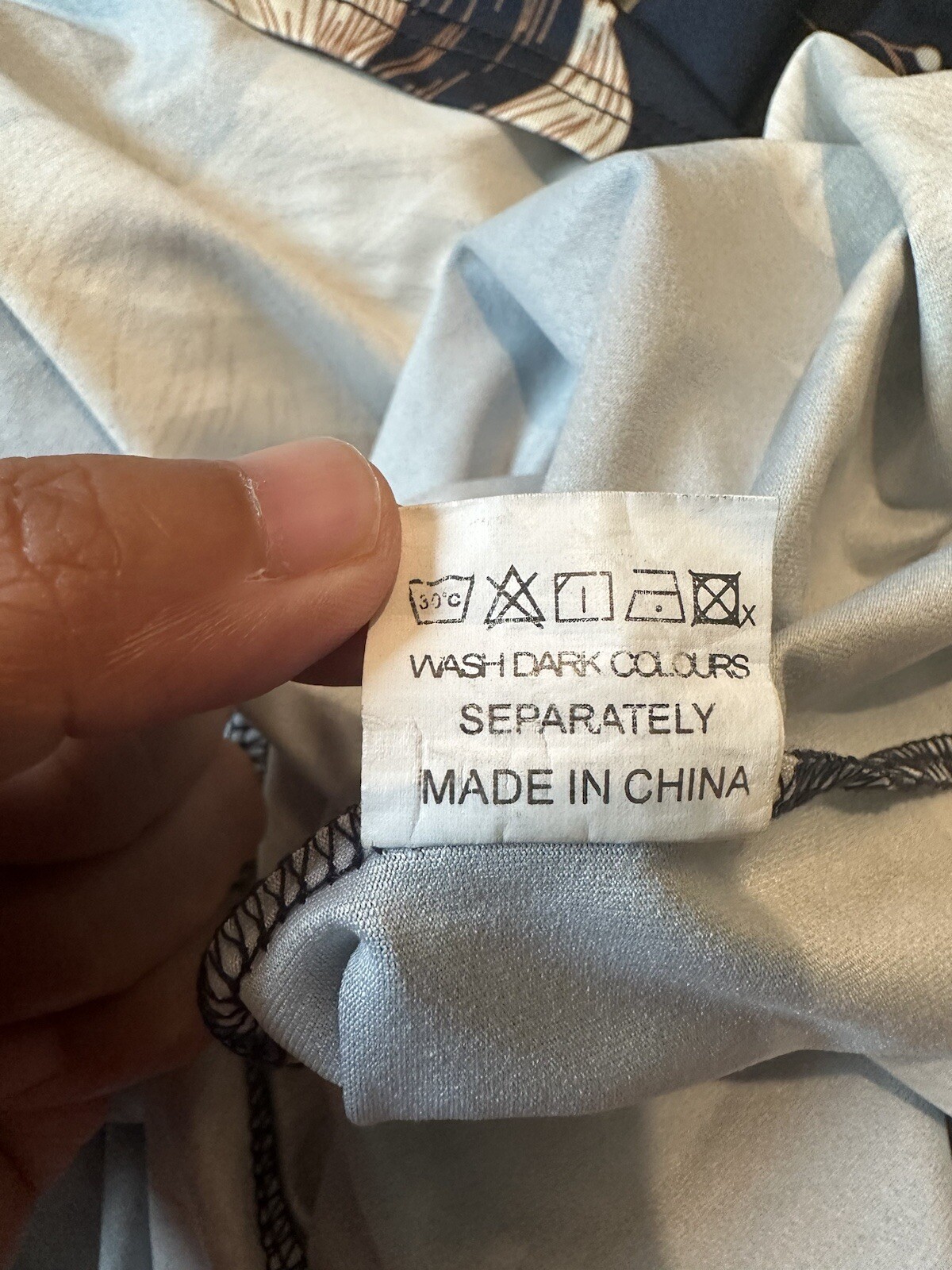 OUGES Dress Navy Blue Large Pre-owned - image 7