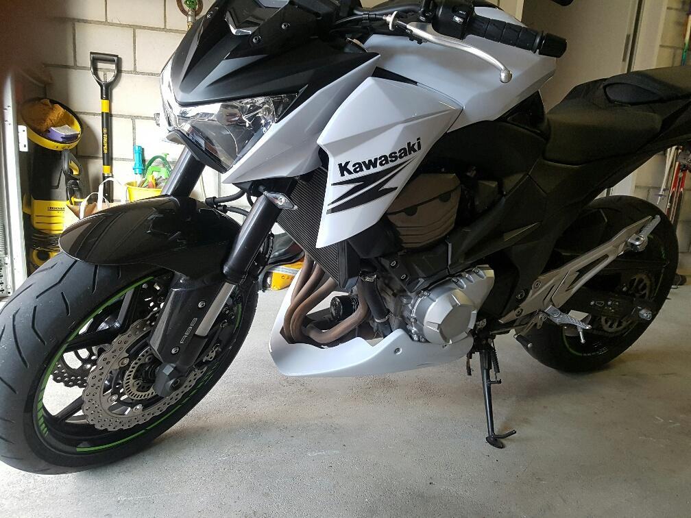 Belly pan kawasaki z800 -- z800e | eBay