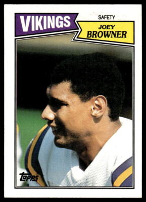 1987 Topps #211 Joey Browner   Vikings