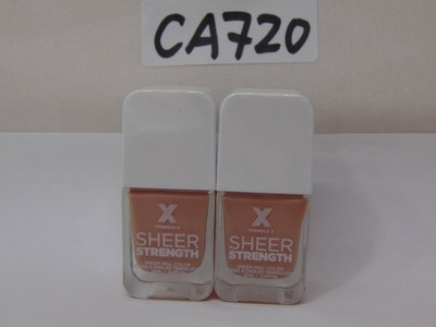 LOT OF 2 SEPHORA FINGER NAIL POLISH FORMULA X SEALED NEW COLOR ARDENT SHEER