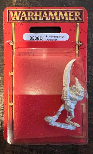Warhammer Chaos Blisters (1997-2000) Sealed NIB OOP Metal Pewter Vintage Rare - Picture 24 of 52