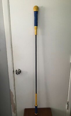 SKLZ Baseball Softball Hitting Batting Stick Swing Trainer Size 54  Long Yellow
