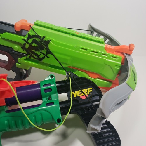 Nerf N-Strike Elite Crossbow Bundle Lot of 2 Nerf Gun Crossbows Small and Large - Picture 6 of 8