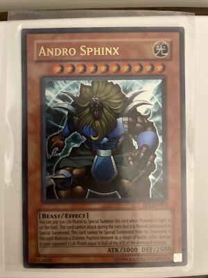 Yu-Gi-Oh! TCG Andro Sphinx Yu-Gi-Oh! The Movie Promo Exclusive Pack EP1-EN002...