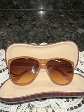 Electric EnCelia Brown Plastic Tortoise Shell Women's Sunglasses Italy