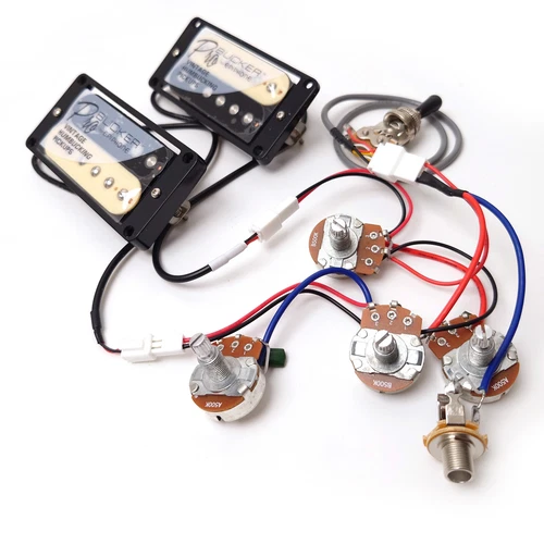 For Gibson Guitar Alnico 2 Humbucker Pickups with 2C Quick-connect Terminals Set