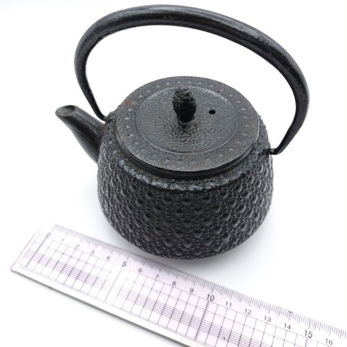 NANBU Tetsubin Japanischer Eisen Wasserkocher Kleine Teezeremonie Teekanne aus Japan - Bild 13 von 13