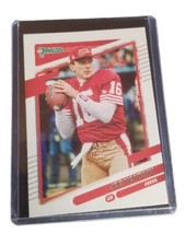 2021 Panini Donruss Football # 57 Joe Montana No Helmet Variation 