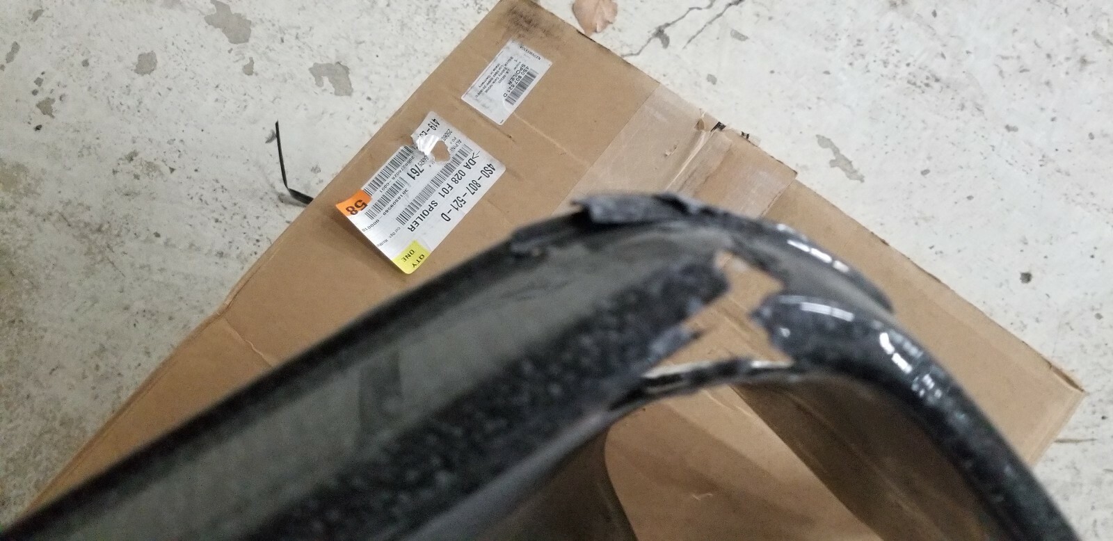 Genuine Audi R8 V10+ Gen 2 4S Carbon Fibre Rear Diffuser 2015 