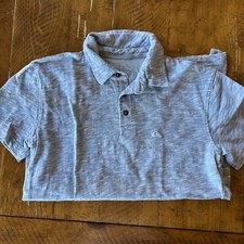 Quicksilver Shirt Polo Blue Adult Small Cotton