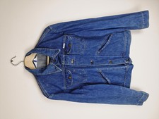 Vintage 1970s Wrangler 70s Denim Jacket Bomber Retro M L