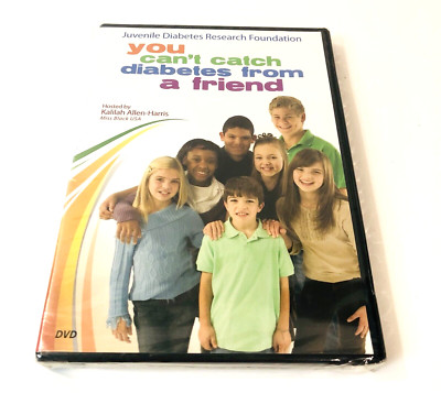 You Can't Catch Diabetes From A Friend DVD Children Juvenile Type I Diabetes NEW