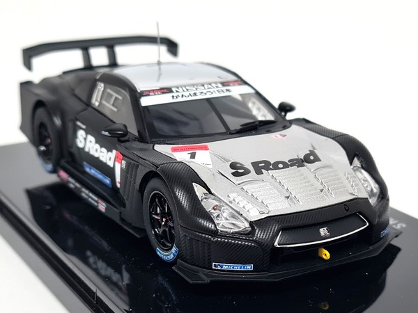 Ebbro 1/43 Nissan GT-R R35 Okayama Test GT500 S Road Diecast Model Car-image
