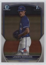 2023 Bowman Draft Chrome Refractor Landen Maroudis #BDC-138 6u5