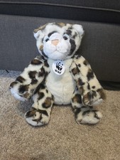 Build-A-Bear BAB WWF World Wildlife Fund Snow Leopard Stuffed Animal 2006