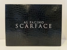 SCARFACE Deluxe 2-Disc DVD Gift Set with Case, Money Clip, Lobby Cards Set