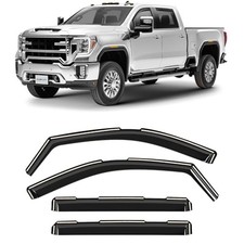 in-Channel Incredibly Durable Rain Guards for GMC Sierra 2500HD/3500HD 2020-2026