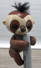Fingerlings Baby Sloth Kingsley Brown Interactive Electronic Baby Pet