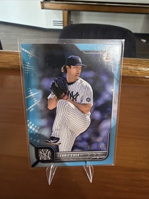2022 Bowman - Gerrit Cole #95 Sky Blue Border /499