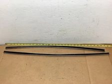 1963-1967 Corvette Coupe Front Window Run Channel Felt GM 3831888 Pair C2 USED