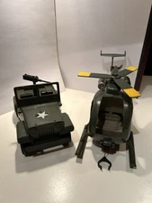ZIMA: US ARMY Jeep and Helicopter Toys