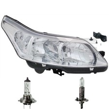 Scheinwerfer rechts H1/H7 für Citroën C4 Coupe LA_ LC_ inkl. Osram Lampen