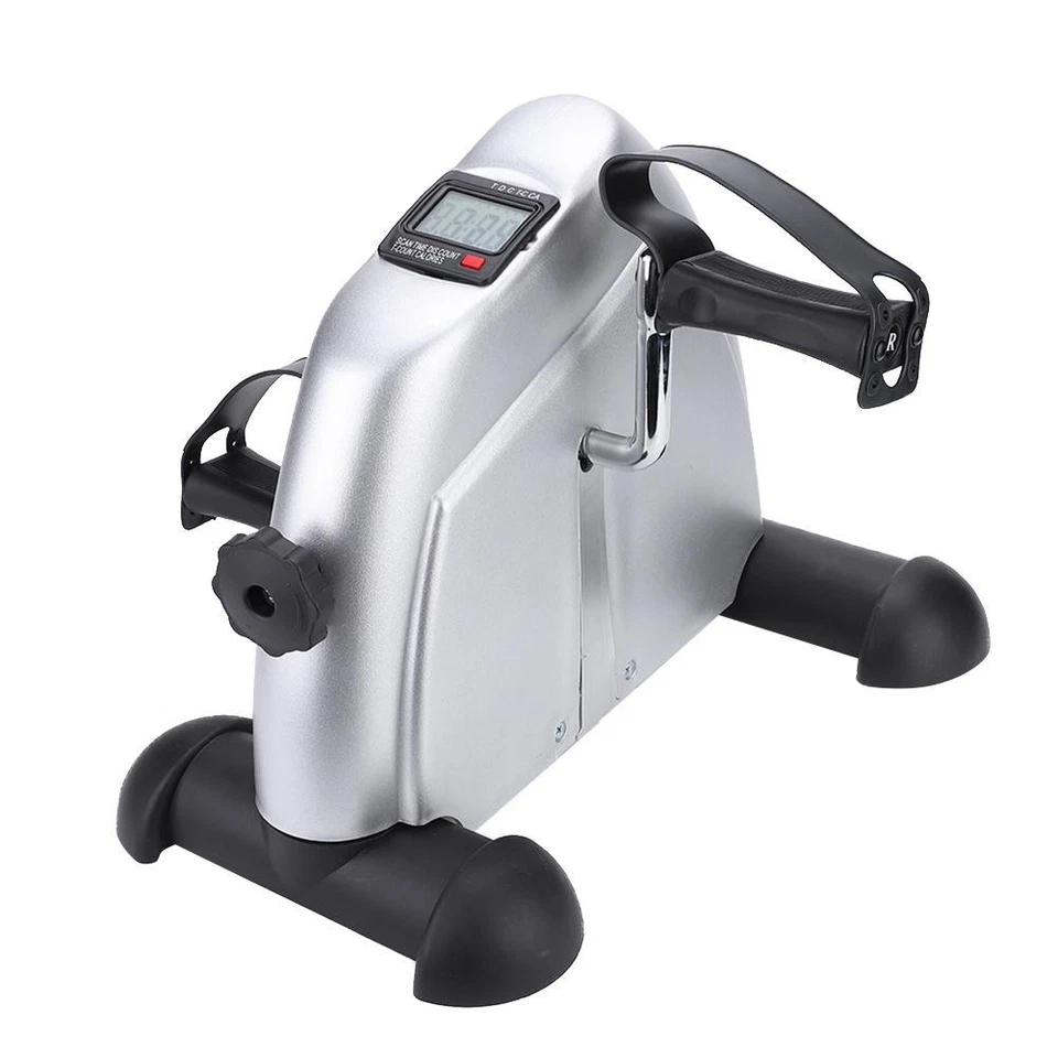 Portable Hand Foot Pedal Trainer Exerciser Mini Exercise Tool For Gym Indo - Image 4 of 4